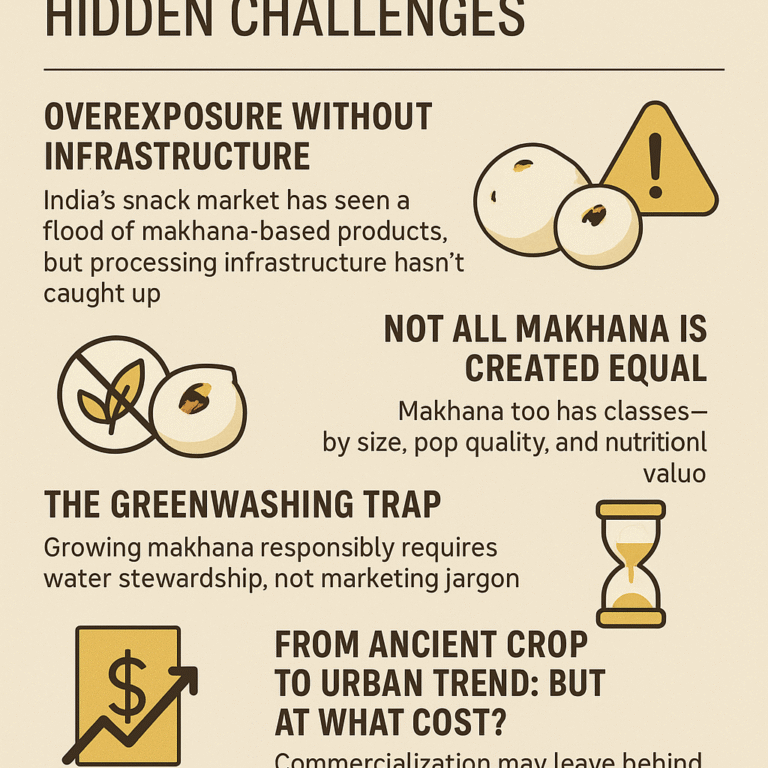 India’s Makhana Boom: Why Rising Fame Brings Hidden Challenges