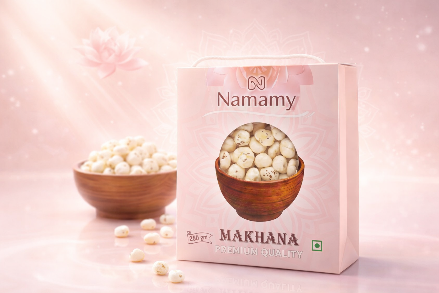 Namamy Premium Raw Makhana – Healthy Indian Snack